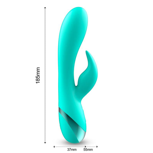 LateToBed Festival vibrador "Perte" celeste
