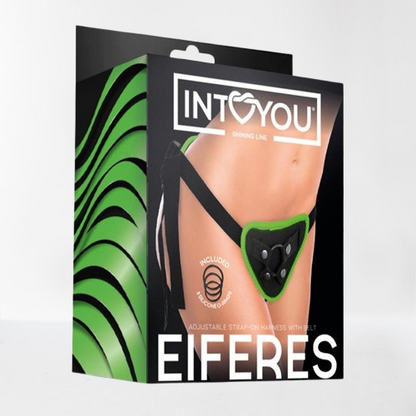 Intoyou "Shining Line" arnés femenino Eiferes (brilla en la oscuridad)