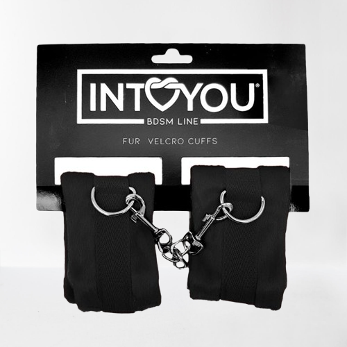 Intoyou "Fetish Line" esposas de tela con velcro para muñecas