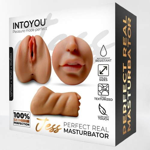 Intoyou LikeTrue boca, vagina y ano hiper realista "Jess"