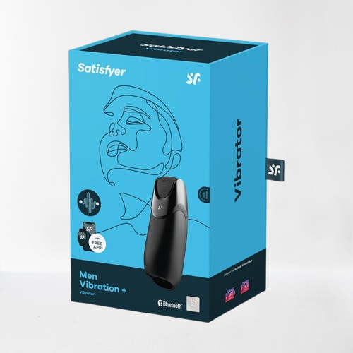 Satisfyer masturbador "Men Vibration + Connect app" (con app)