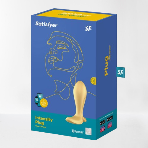 Satisfyer plug anal "Intensity Plug" dorado (con app)
