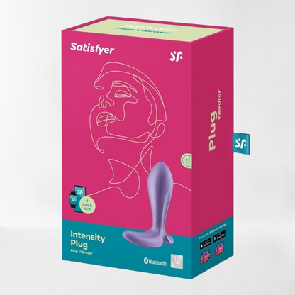 Satisfyer plug anal "Intensity Plug" lila (con app)