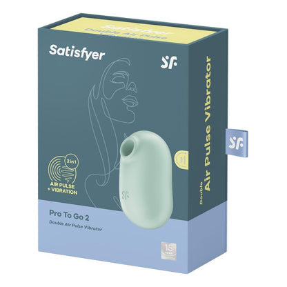 Satisfyer succionador de clítoris con vibración de viaje "Pro To Go 2"