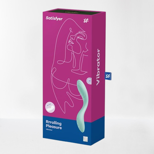 Satisfyer vibrador Punto G "Rrrolling Pleasure" menta