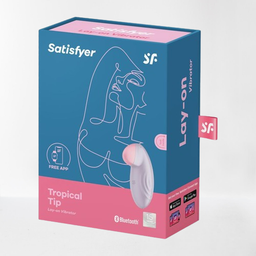 Satisfyer vibrador "Tropical Tip" lila (con app)