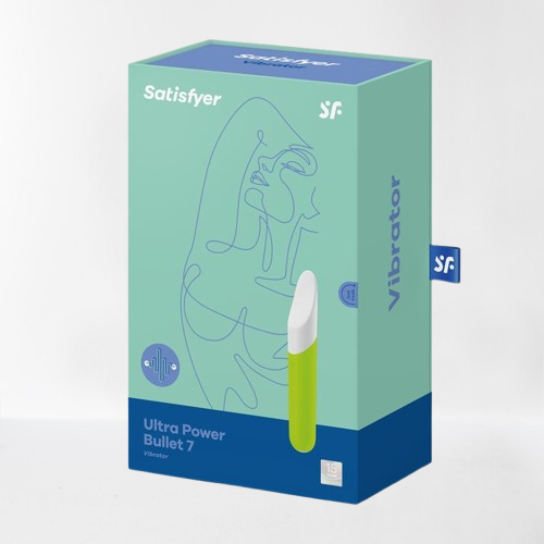Satisfyer vibrador "Ultra Power Bullet 7" verde