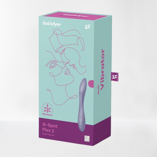 Satisfyer vibrador "G-Spot Flex 2" violeta