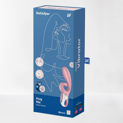 Satisfyer vibrador "Hug Me" rosa (con app)
