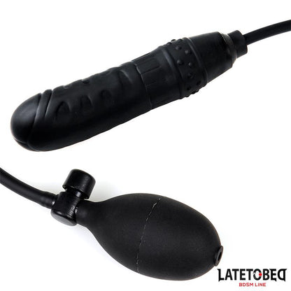 LateToBed "BDSM Line" dildo inflable con bomba manual