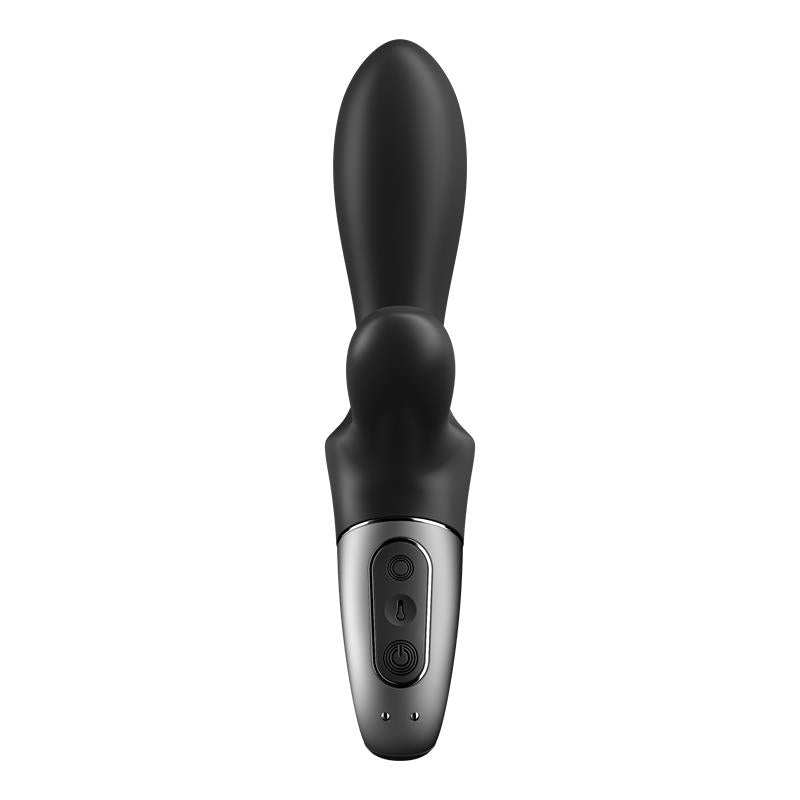 Satisfyer vibrador estimulador Punto G, Punto P y Perineo con efecto calor "Heat Climax +" (con app)