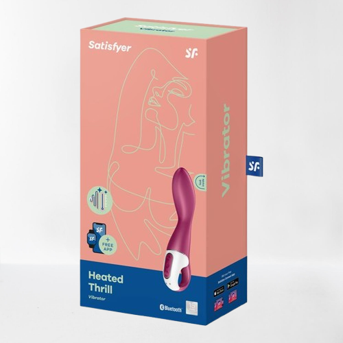 Satisfyer vibrador con efecto calor "Heated Thrill" (con app)