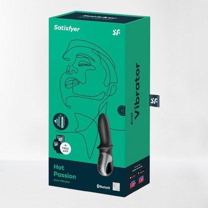 Satisfyer vibrador estimulador Punto P con efecto calor "Hot Passion" (con app)