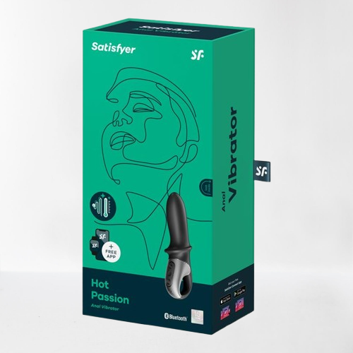 Satisfyer vibrador estimulador Punto P con efecto calor "Hot Passion" (con app)