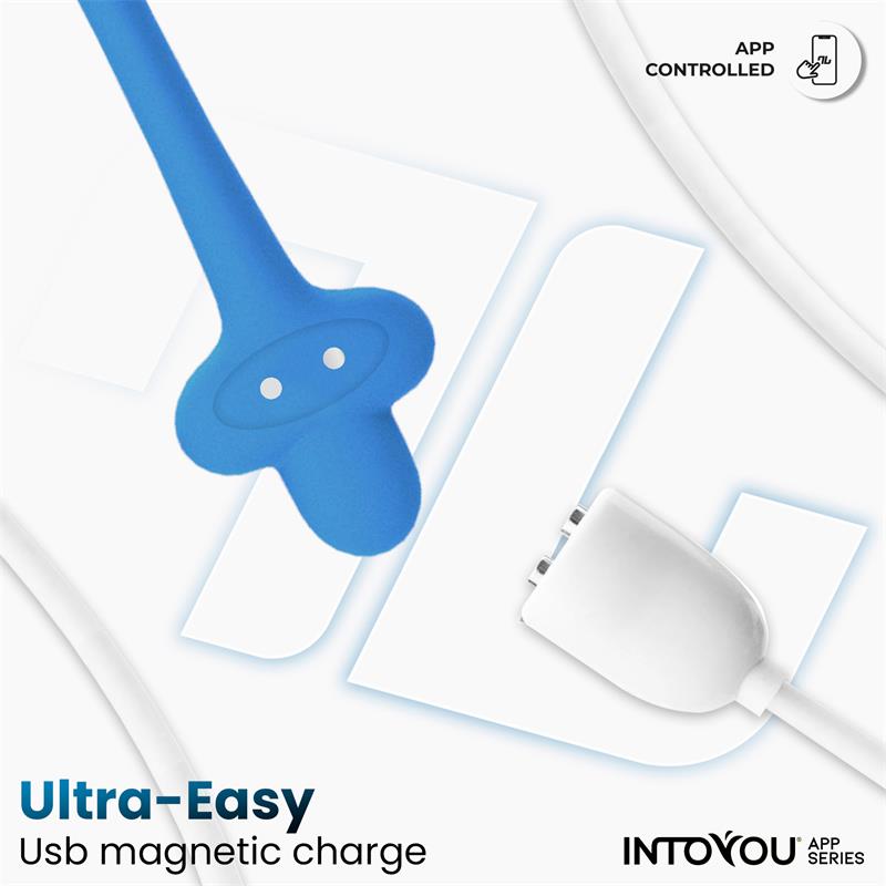 Intoyou huevo vibrador y thrusting azul (con app)