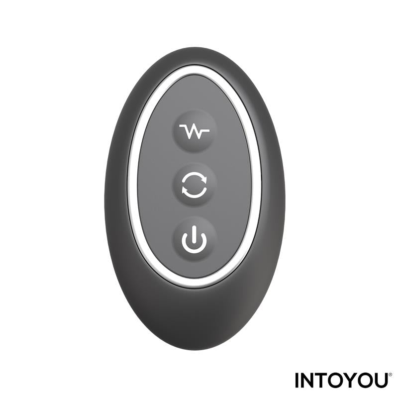 Intoyou plug anal oscilante con vibración "Klark"