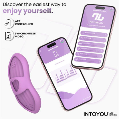 INTOYOU APP SERIES estimulador de dedo con calor y funda "Laia"