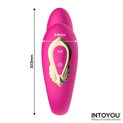 Intoyou vibrador para parejas con rotación "Lanty"