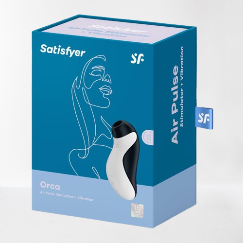 Satisfyer succionador de clítoris con vibración "Orca"