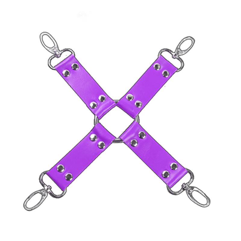 Intoyou "BDSM Line" set bondage 10 piezas lila