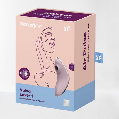 Satisfyer succionador de clítoris con vibración "Vulva Lover 1" violeta