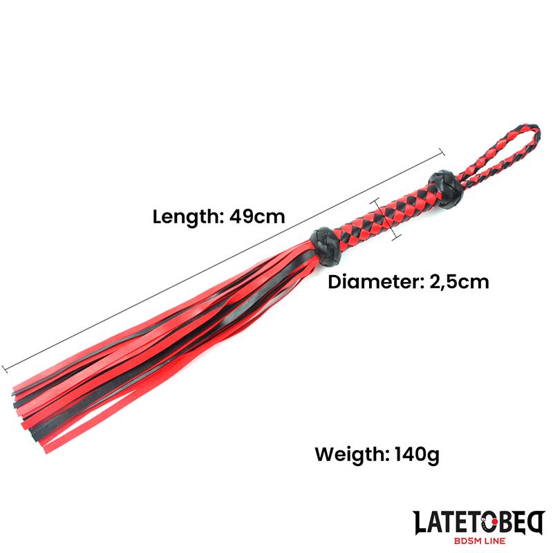 LateToBed "BDSM Line" flogger 49 cm