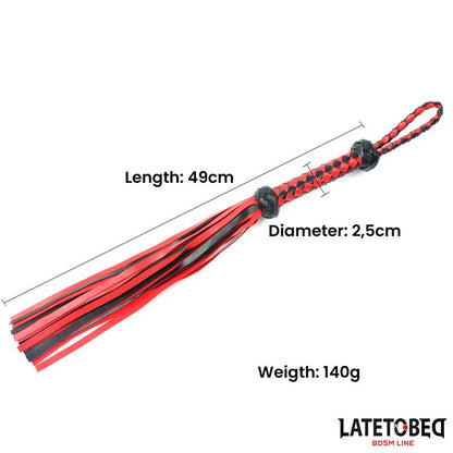 LateToBed "BDSM Line" flogger 49 cm