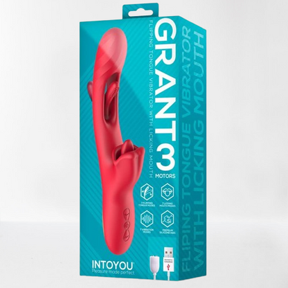 Intoyou vibrador con flipping y licking "Grant"