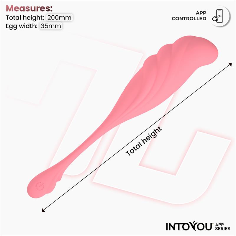 Intoyou huevo vibrador y waving (con app)