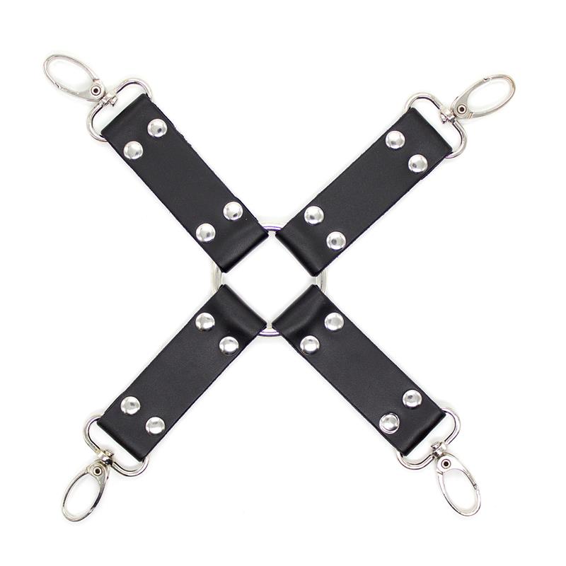 Intoyou "BDSM Line" set bondage 11 piezas negro