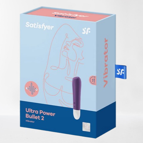 Satisfyer vibrador "Ultra Power Bullet 2" violeta