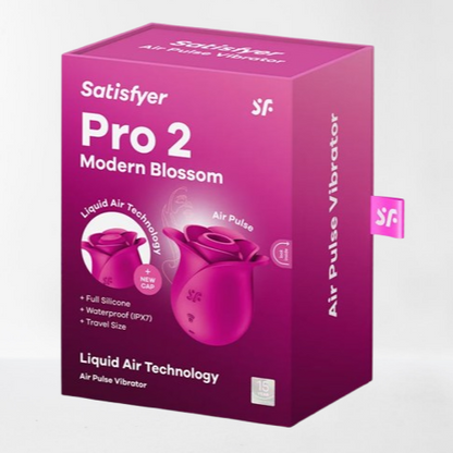 Satisfyer succionador de clítoris con vibración "Pro 2 Modern Blossom"
