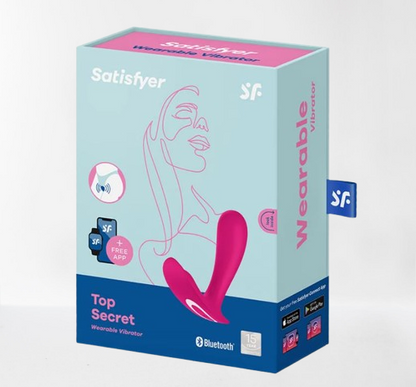 Satisfyer vibrador "Top Secret" rosa (con app)