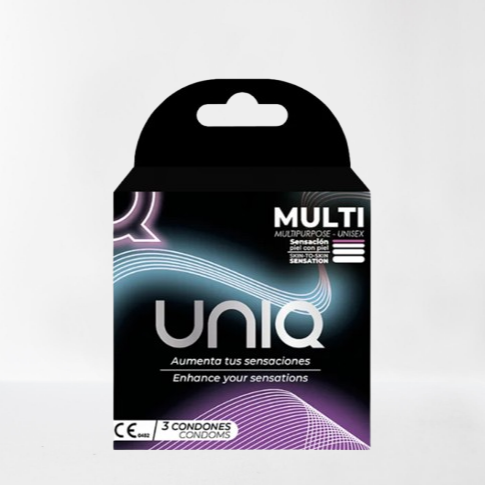 UNIQ preservativo unisex "Multisex" (3u)
