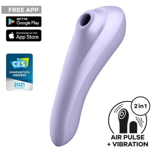 Satisfyer succionador de clítoris con vibración "Dual Pleasure" (con app)