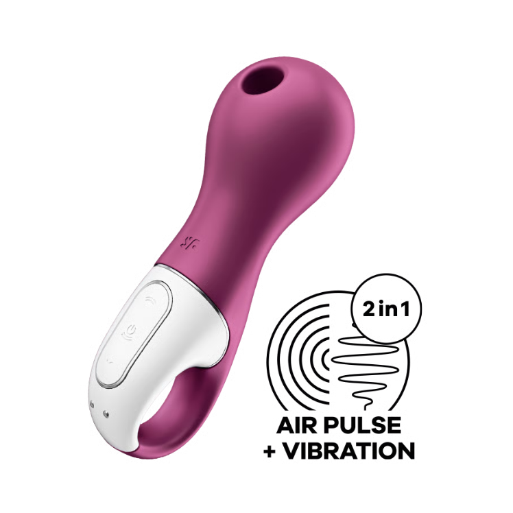 Satisfyer succionador de clítoris con vibración "Lucky Libra" morado