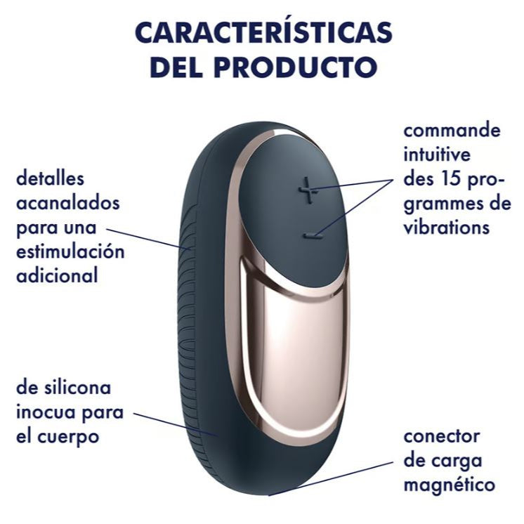 Satisfyer vibrador estimulador de clítoris "Layons Dark Desire"