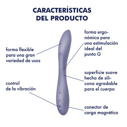 Satisfyer vibrador "G-Spot Flex 2" violeta