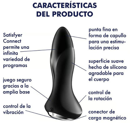 Satisfyer plug anal "Rotator Plug 1+" (con app)
