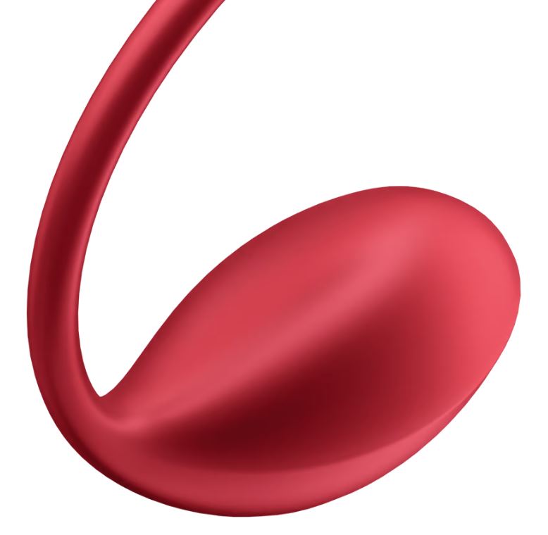 Satisfyer vibrador de braguita "Shiny Petal" rojo (con app)