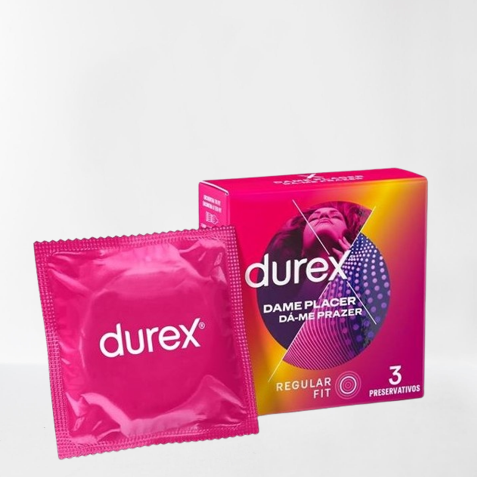 Durex preservativos "Dame placer" regular (3u)