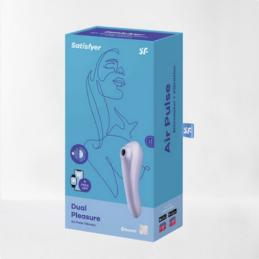 Satisfyer succionador de clítoris con vibración "Dual Pleasure" (con app)