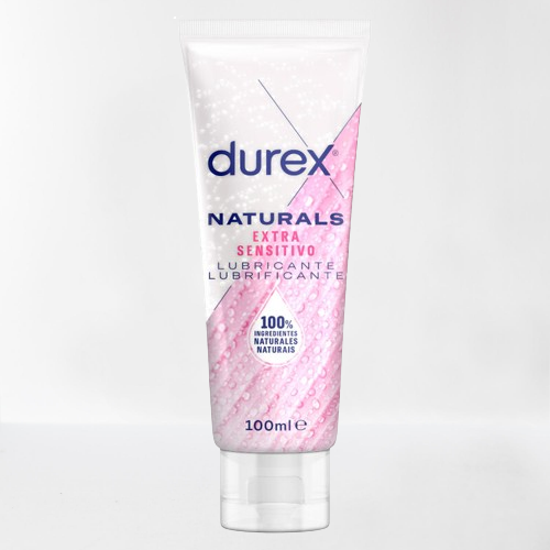 Durex Naturals lubricante base agua "extra sensitivo"