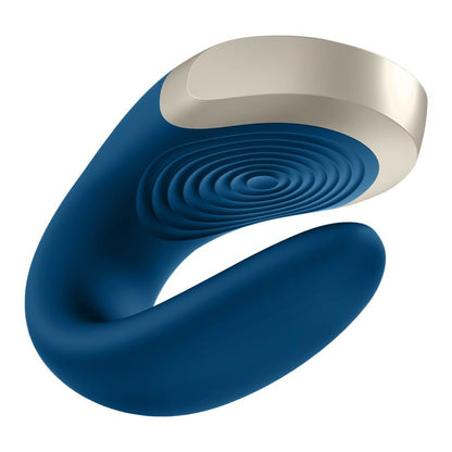 Satisfyer vibrador "Double -  Love" edición luxury azul (con app)