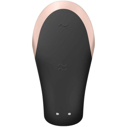 Satisfyer vibrador "Double - Love" edición luxury negro (con app)