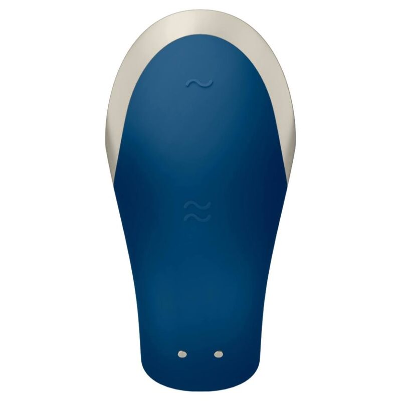 Satisfyer vibrador "Double -  Love" edición luxury azul (con app)