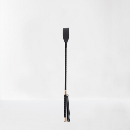LateToBed "BDSM Line" fusta de metal dorado 45 cm