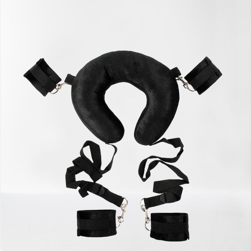 LateToBed "BDSM Line" restricciones de cojín con esposas