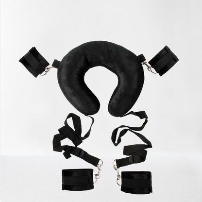 LateToBed "BDSM Line" restricciones de cojín con esposas