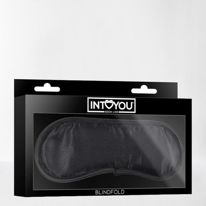 Intoyou "Fetish Line" antifaz de satén negro
